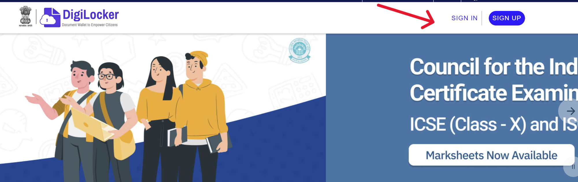 DigiLocker Sign in and Sign UP